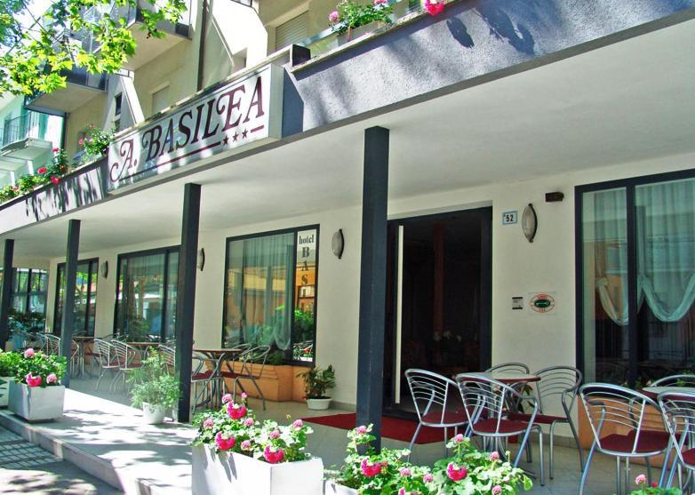 Hotel Basilea Bellaria-Igea Marina Exteriör bild